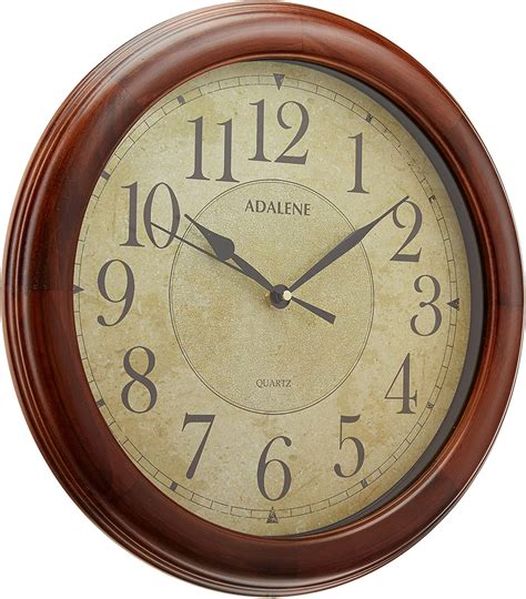 Adalene 14 Inch Large Wall Clocks For Living Room Décor