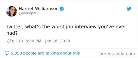 People Share Their Worst Job Interview Stories On Twitter 79 Tweets Laptrinhx News