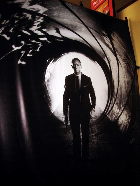 Skyfall Movie Poster James Bond Daniel Craig Gun Barrel Flickr