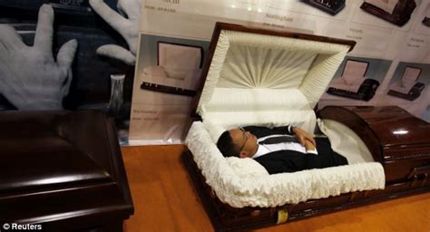 Coffins You Wouldnt Be Seen Dead In Funeral Expo Showcases The Latest