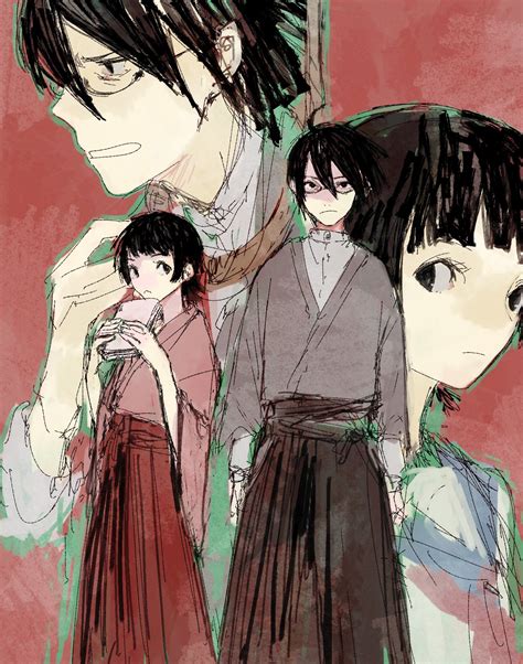 Itoshiki Nozomu And Tsunetsuki Matoi Sayonara Zetsubou Sensei Drawn