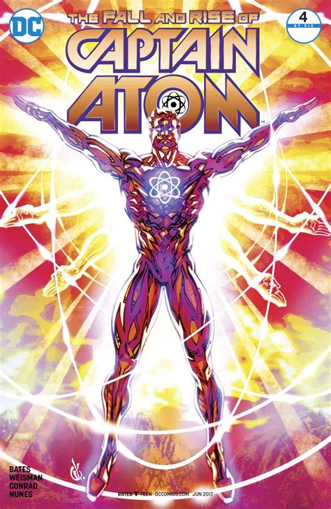 Dc Comics Rebirth Spoilers Fall And Rise Of Captain Atom 4 Creates 2