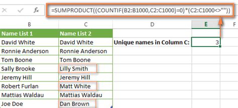 Excel Countif Examples Not Blank Greater Than Duplicate Or Unique