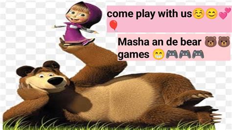 Masha And The Bear Game Over 🕹️ Youtube