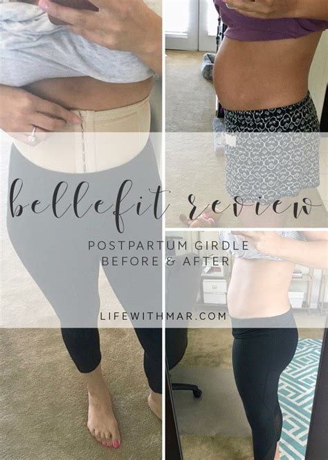 An Honest Bellefit Postpartum Girdle Review With Before And Afters