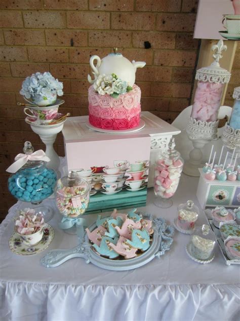 High Tea Party Baby Shower Ideas Themes Games