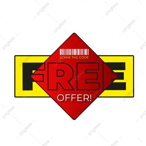 Free Offer Vector Design Images Free Offer Sticker Design Vector And