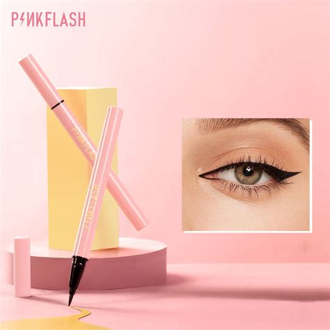 Pinkflash Pf E Lock All Day Waterproof Eyeliner Glam Shopee