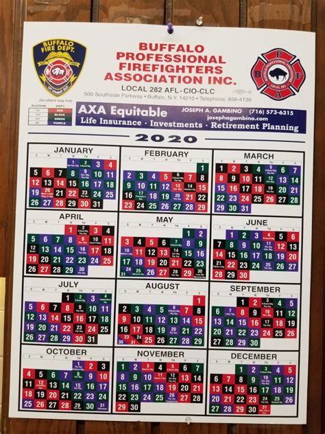Printable 2021 Shift Calendars For Firefighters Calendar Printables