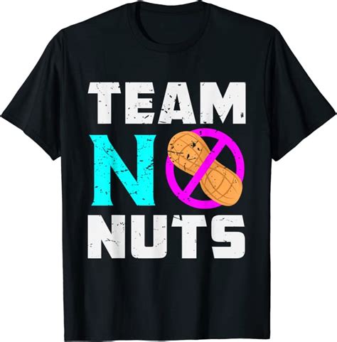 Team No Nuts Shirt Gender Reveal Announcement T T Shirt