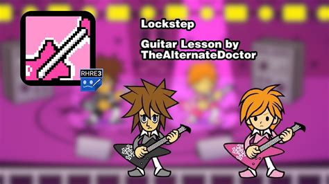 RHRE Lockstep Rhythm Heaven DS Custom Guitar Lesson YouTube