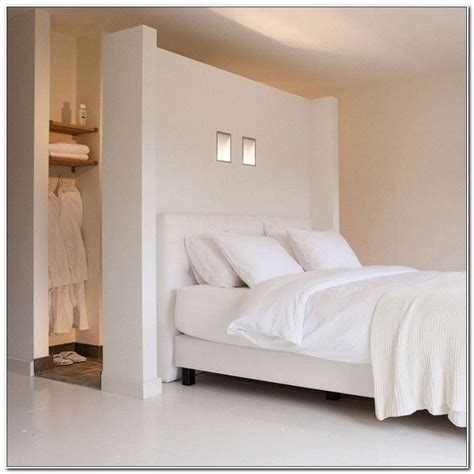 cloison tete de lit dressing in 2020 bedroom interior wardrobe behind bed apartment decor