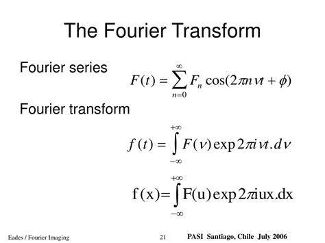 Ppt Fourier Transforms And Images Powerpoint Presentation Free