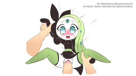 Meloetta Fucked By Her Trainer Color Version