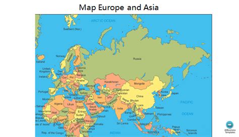 Printable Map Of Europe And Asia Printable Templates