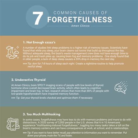 7 Common Causes Of Forgetfulness Pdf