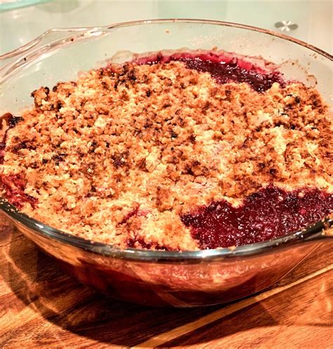 Apple Pear And Blackberry Crumble Best Recipes Uk