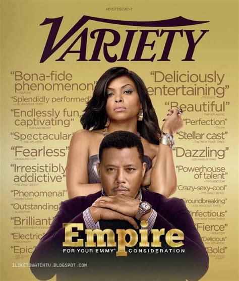 I Like To Watch Tv “empire” Emmy “for Your Consideration” Print Ad