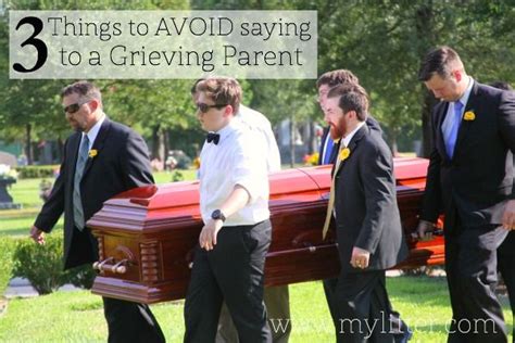 3 Things To Avoid Saying To A Grieving Parent Parenting Quote Cards