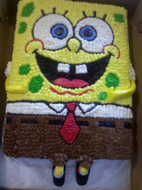Spongebob Cake By Missblissbakery On Deviantart