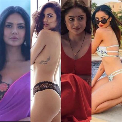 Esha Gupta Tridha Choudhury And More Aashram 3 Beauties Who Are De Glam On Screen But Too Hot