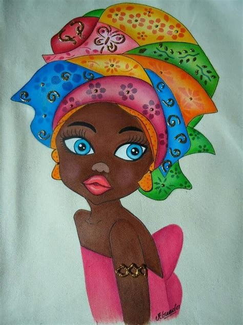 Pin Em Arte Pinturas De Mulheres Africanas Negras