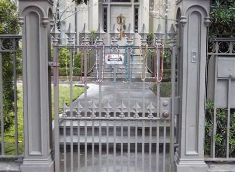 New Orleans Iron Gates Gate Outdoor Structures