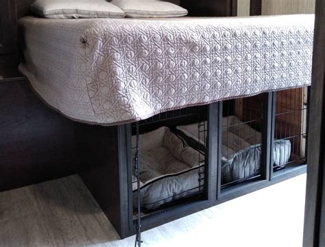 How To Add A Diy Dog Kennel Under Your Rv Bed