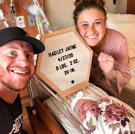 Carson Wentz Welcomes Daughter Hadley Jayne