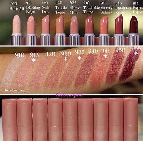 The Maybelline Color Sensational Buff Collection Swatches Maybelline Maybelline Lipstick