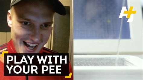 The Pisspad Lets You Play Games With Your Pee Youtube