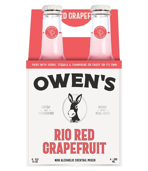 Owens Grapefruit And Lime Craft Mixers