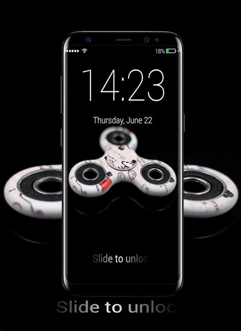 Fidget Spinner Fingerprint Lock Screen Wallpaper Apk For Android Download