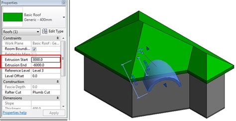 Revit Architecture 2013 Essential Creating Roof By Extrusion