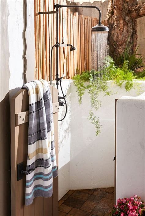 15 Outdoor Shower Ideas To Steal For Your Yard Outdoor Shower Diy