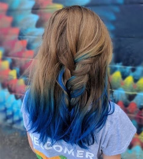 25 Examples Of Blue Ombre Hair Colors Trending In 2019