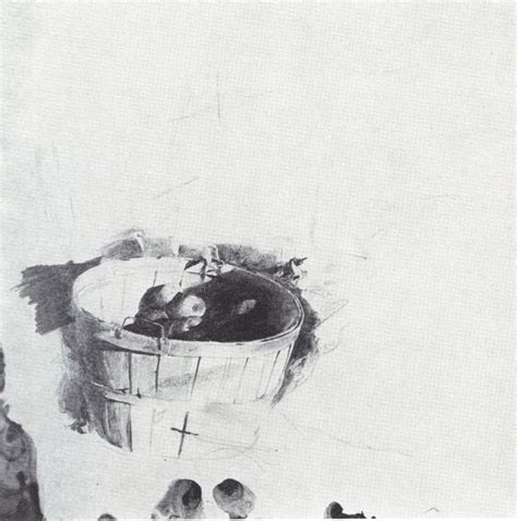 Basket Of Apples 1957 Andrew Wyeth Expressionist Painting Artist