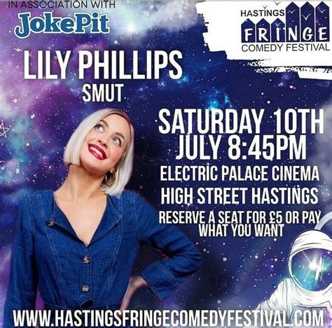 Lily Phillips Smut Jokepit The Comedy Box Office