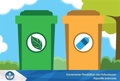 Sampah organik merupakan jenis buangan yang bisa dan relatif cepat mengalami penguraian. Gambar Tempat Sampah Organik Dan Anorganik Kartun - Info ...