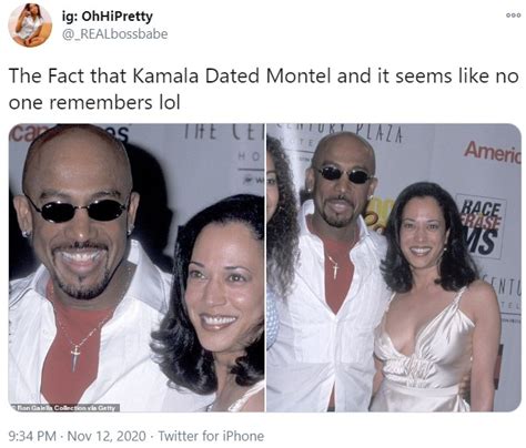 Do Photos Show Kamala Harris With Montel Williams