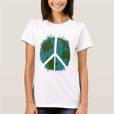 World Peace T Shirt Zazzle