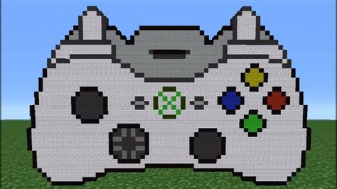 Pixel Art Xbox 360 Controller Pixel Art