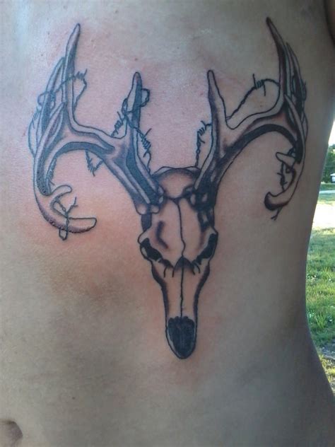 Https://tommynaija.com/tattoo/deer Skull Tattoo Design