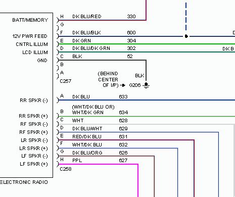 I need a stereo wiring diagram for a 2008 ford explorer sport trac please! Archive through August 14, 2006 - Anyone Need Wiring Help ...