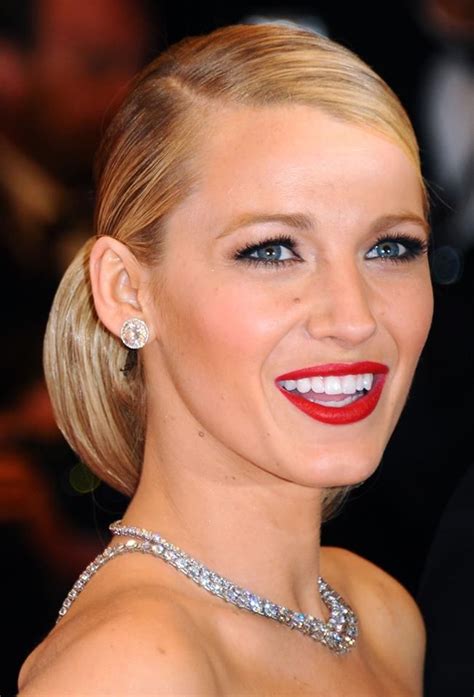 Blake Lively Red Lipstick Costume Idea Cannes Film Festival Most
