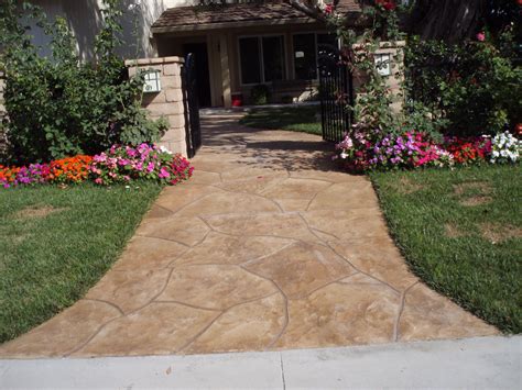 Stamped Concrete Patterns And Designs San Diego Ca