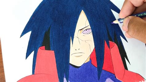 Como Dibujar A Madara Uchiha うちはマダラ Paso A Paso Para Principiantes