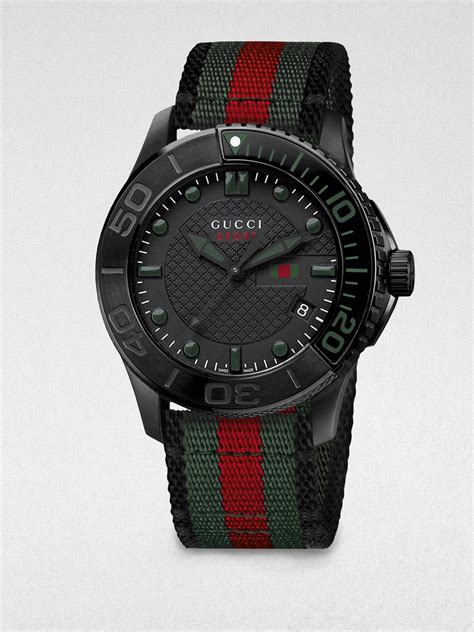 Lyst Gucci G Timeless Collection Watch In Black For Men