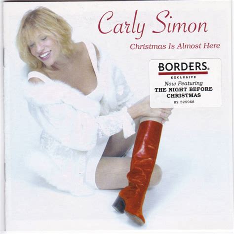 Carly Simon Christmas Is Almost Here 2010 Cd Discogs