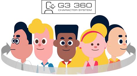 G3 360 Character Vector Buddies